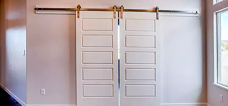 Glass Barn Door with Installation Hardware Kit Maumelle